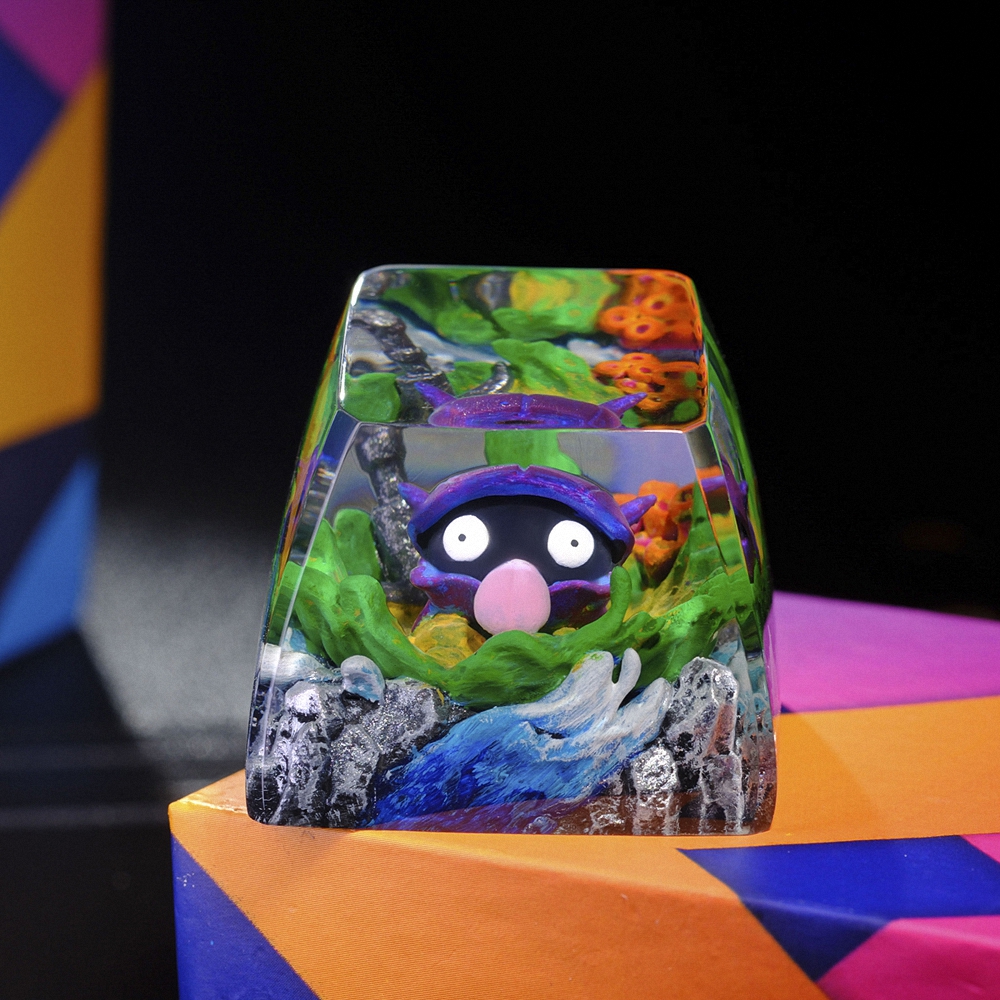 Pokémon Shellder Artisan Keycap – Turn Your Mechanical Keyboard into a Work of Art