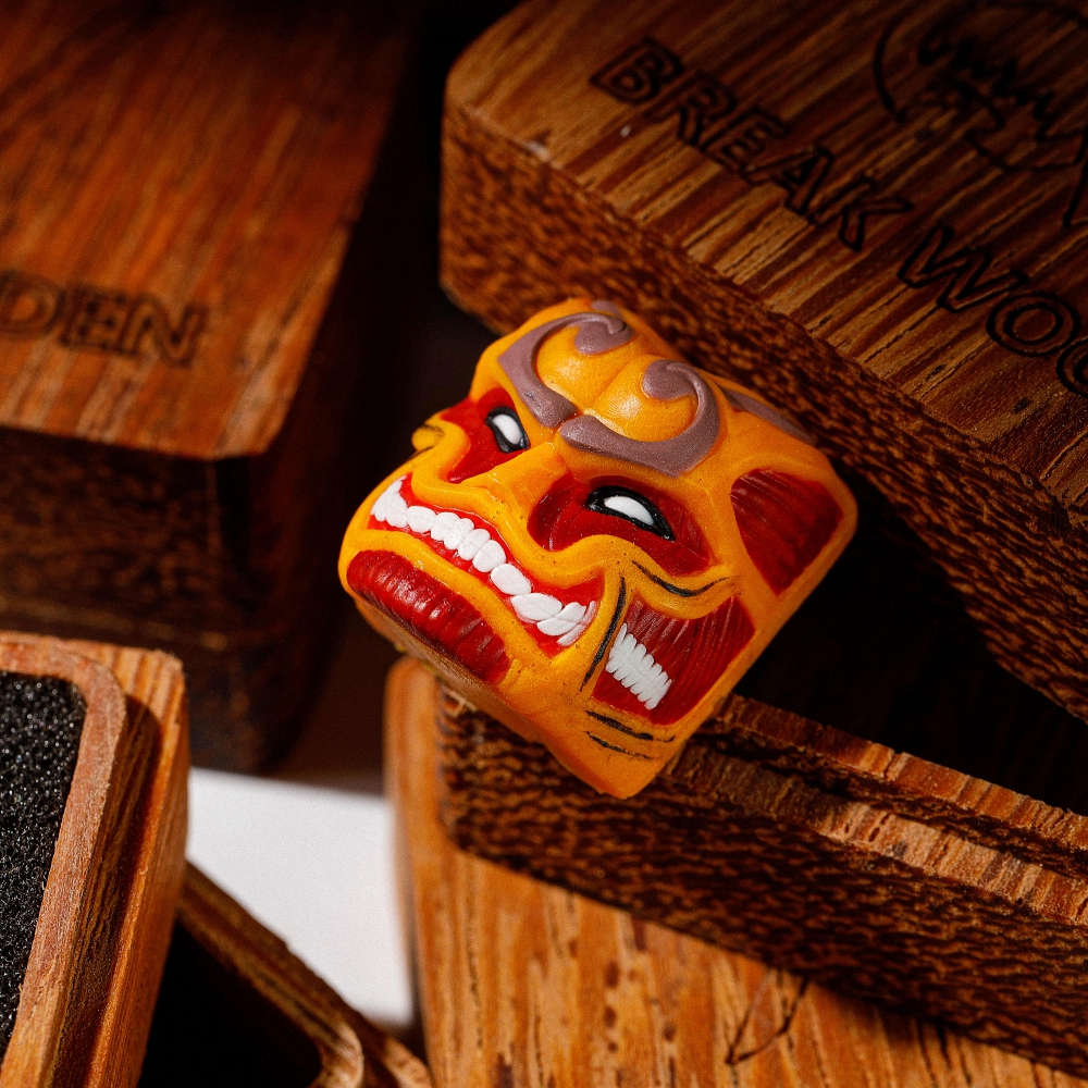 AOT - Titan Artisan Keycap Breakwooden