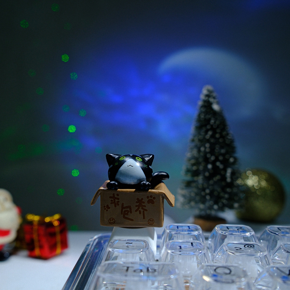 Black Cat Artisan Keycap Breakwooden 2