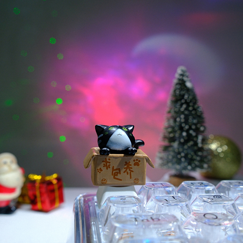 Black Cat Artisan Keycap Breakwooden 2