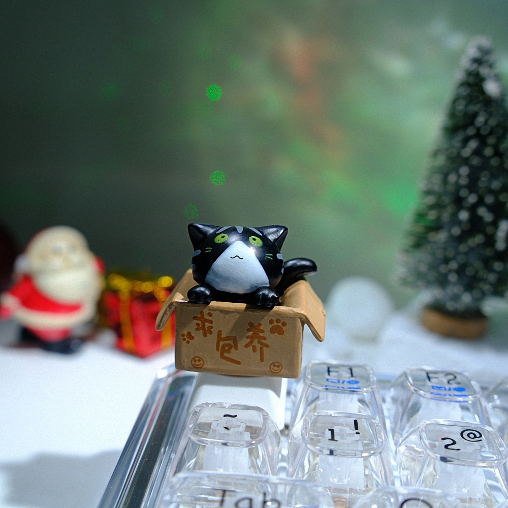 Black Cat Artisan Keycap Breakwooden 2