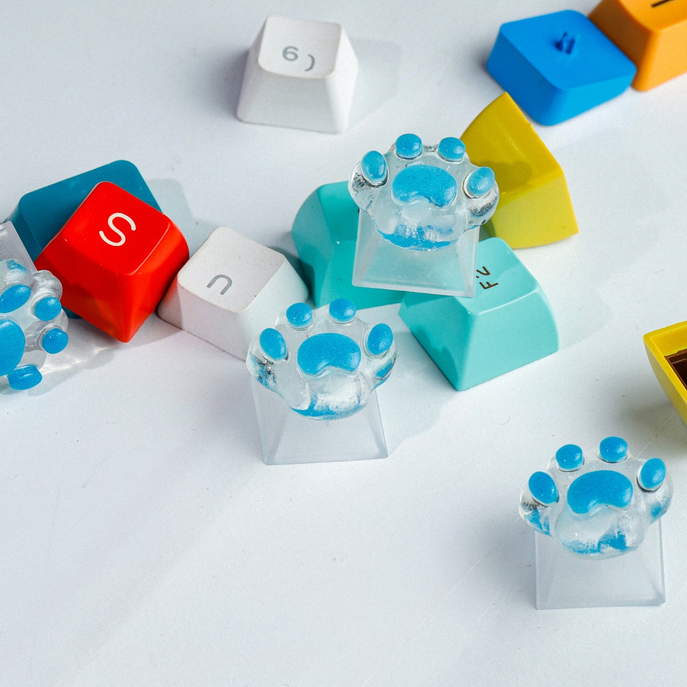Cat Paws Artisan Keycap Breakwooden