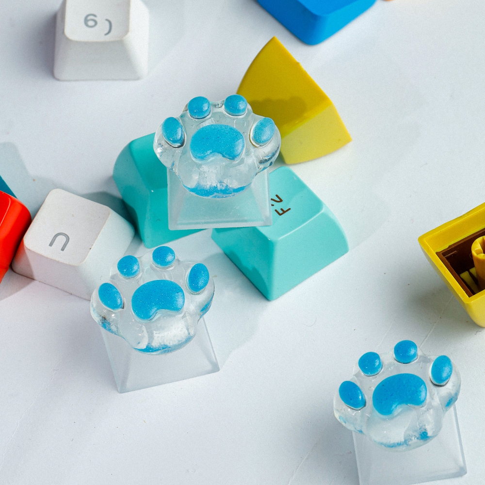 Cat Paws Artisan Keycap Breakwooden