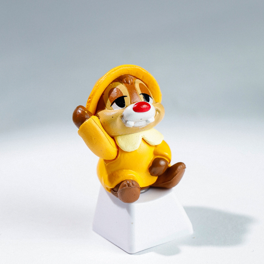 Chip 'N Dale Artisan Keycap Breakwooden 2