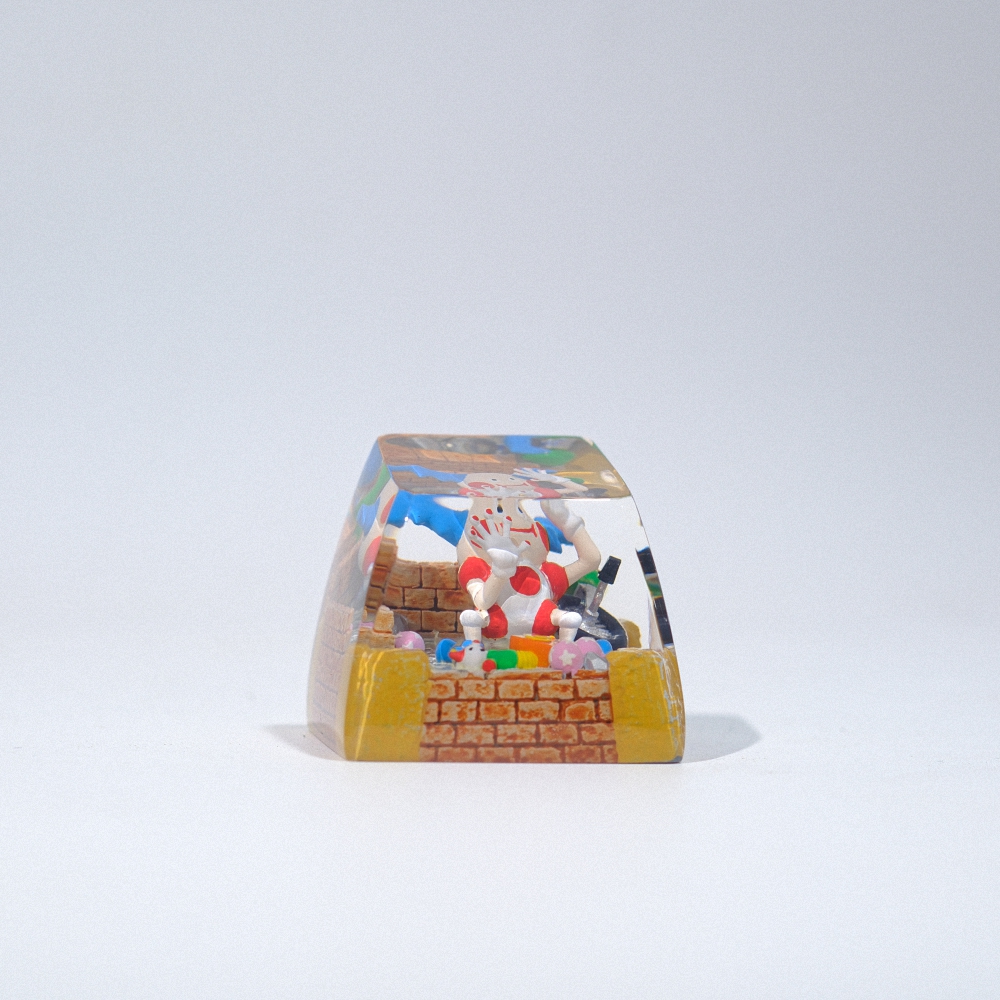 Clown Artisan Keycap Breakwooden 2