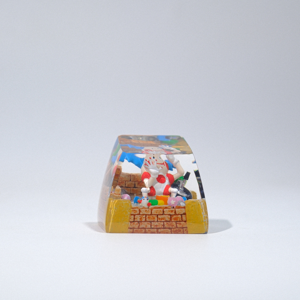 Clown Artisan Keycap Breakwooden 2