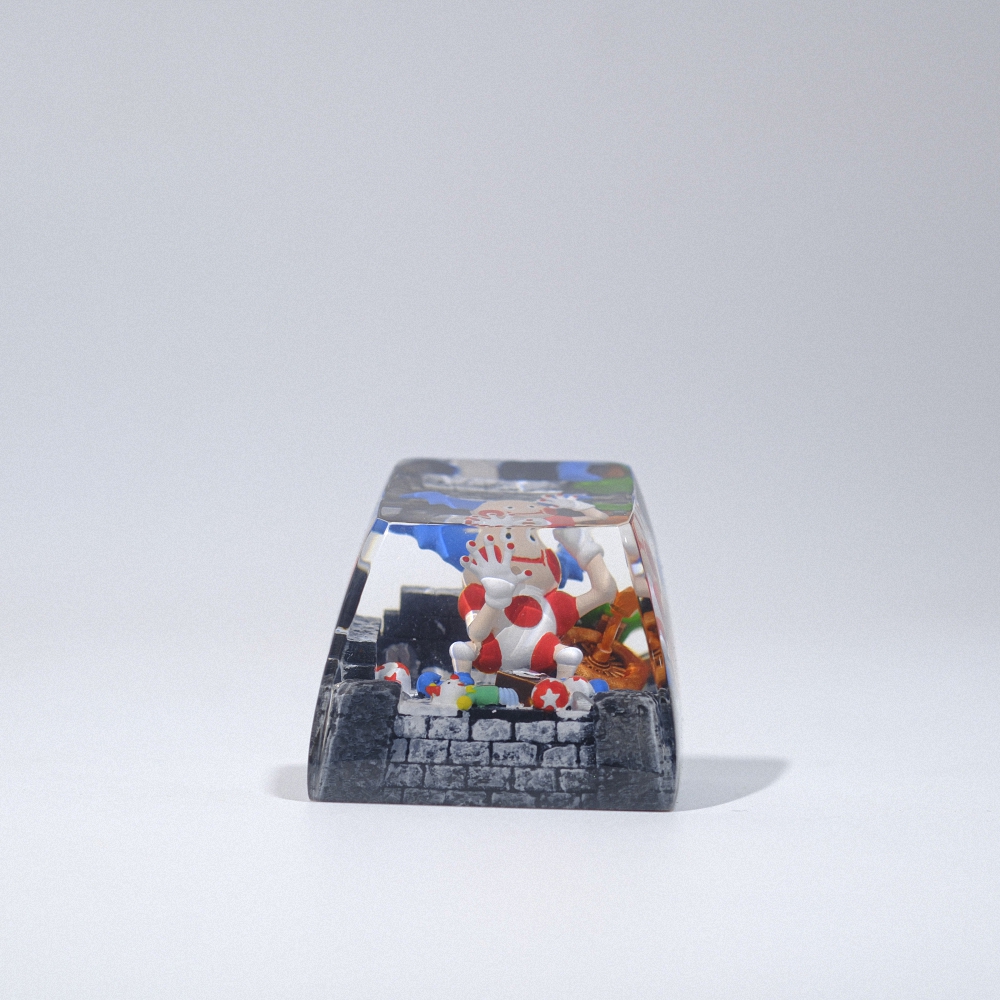 Clown Artisan Keycap Breakwooden 5