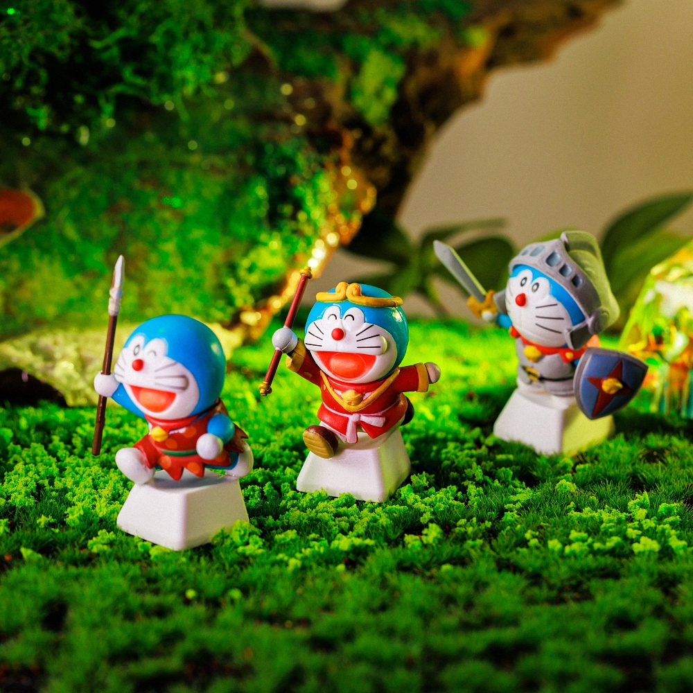 Doraemon Artisan Keycap Breakwooden