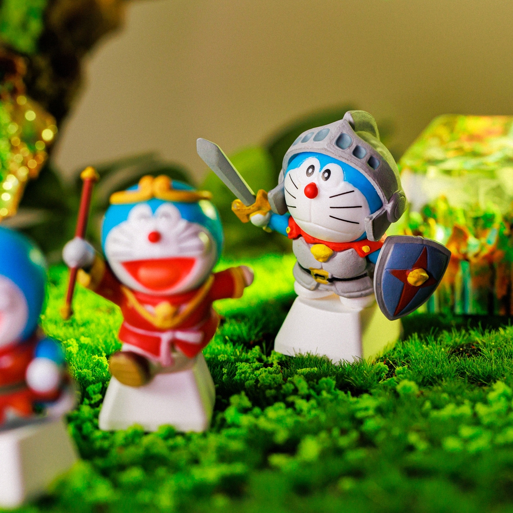 Doraemon Artisan Keycap Breakwooden