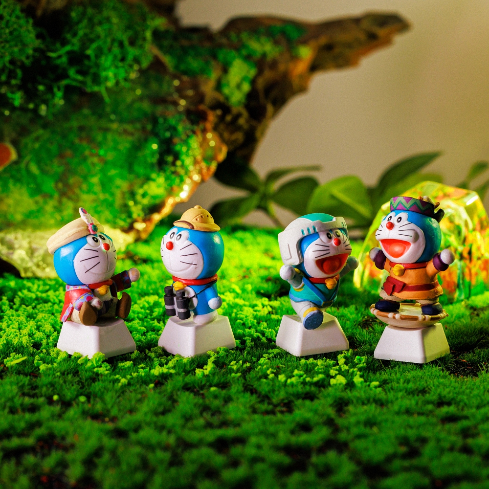 Doraemon Artisan Keycap Breakwooden