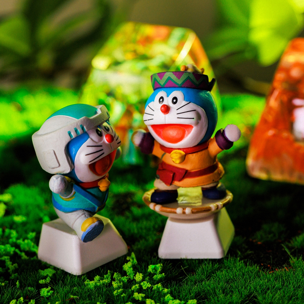 Doraemon Artisan Keycap Breakwooden