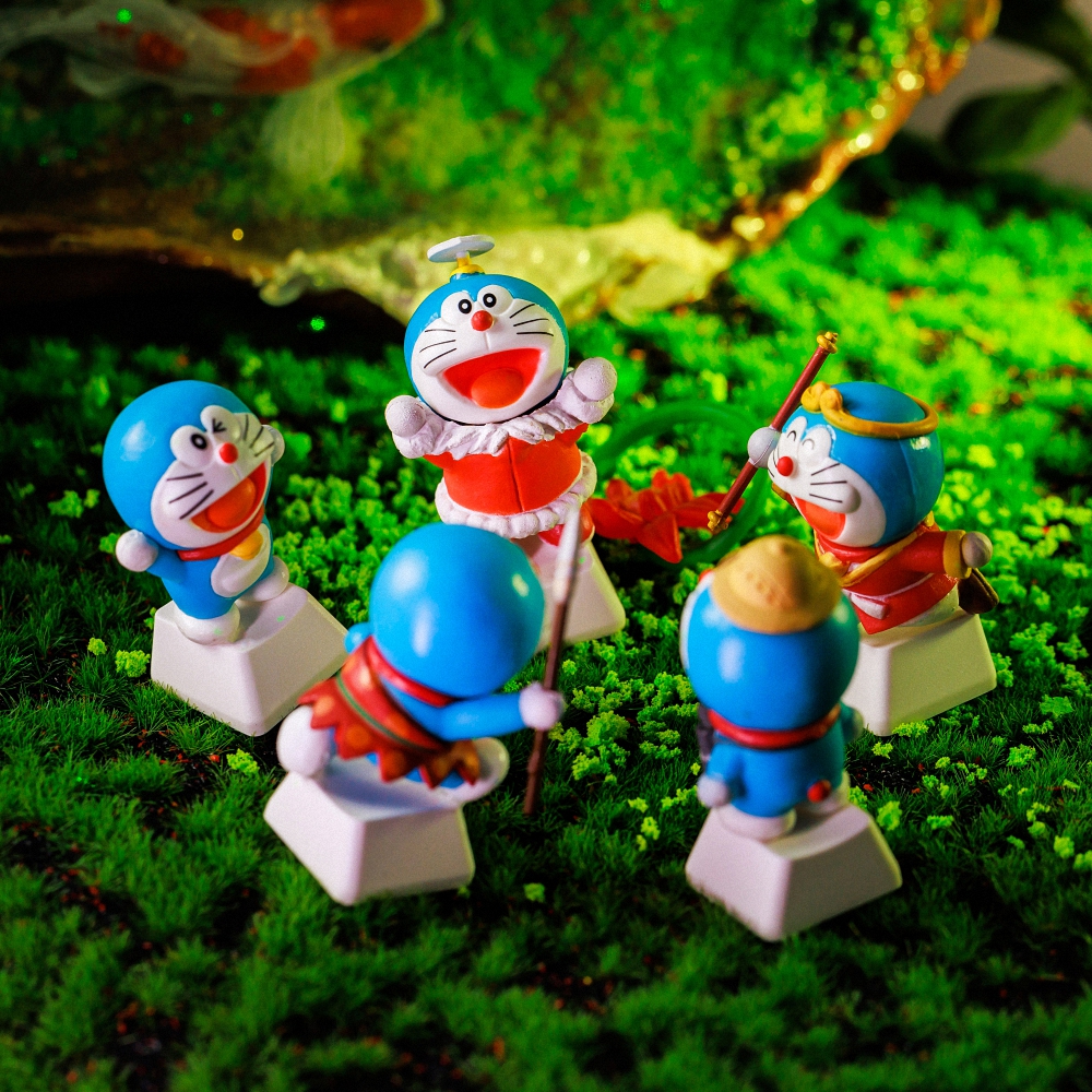 Doraemon Artisan Keycap Breakwooden