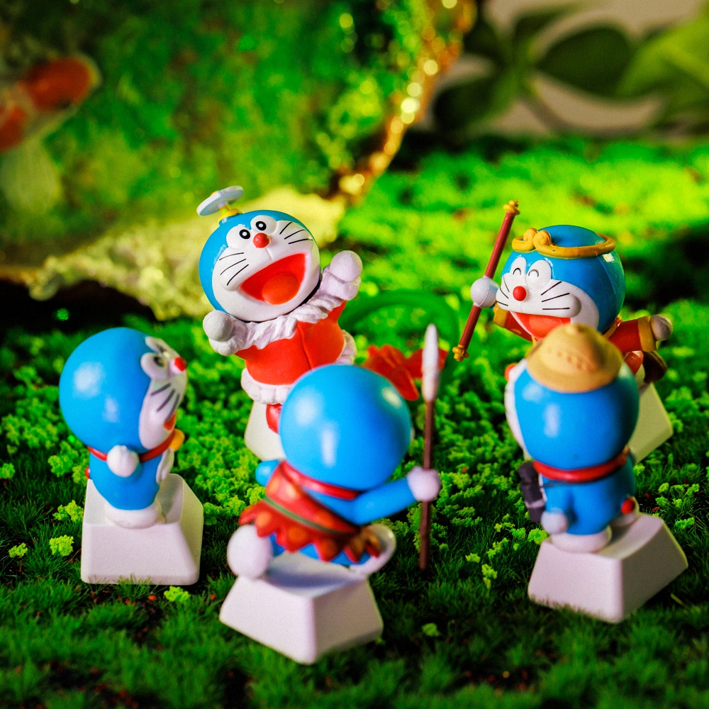 Doraemon Artisan Keycap Breakwooden