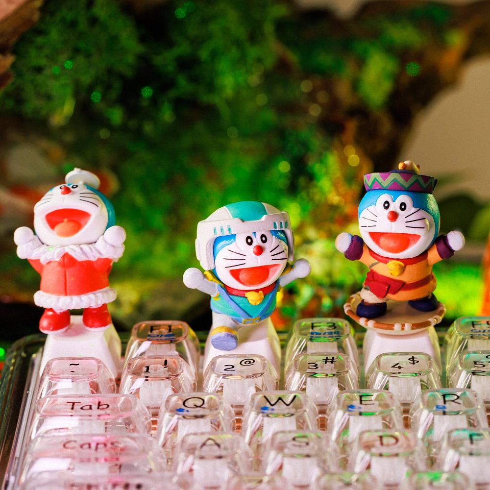 Doraemon Key Tree Doraemon Artisan Keycap Breakwooden 10