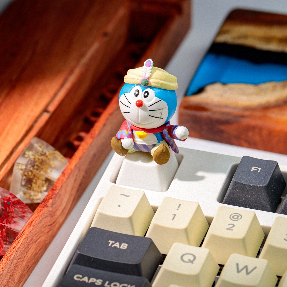Doraemon Artisan Keycap Breakwooden 14