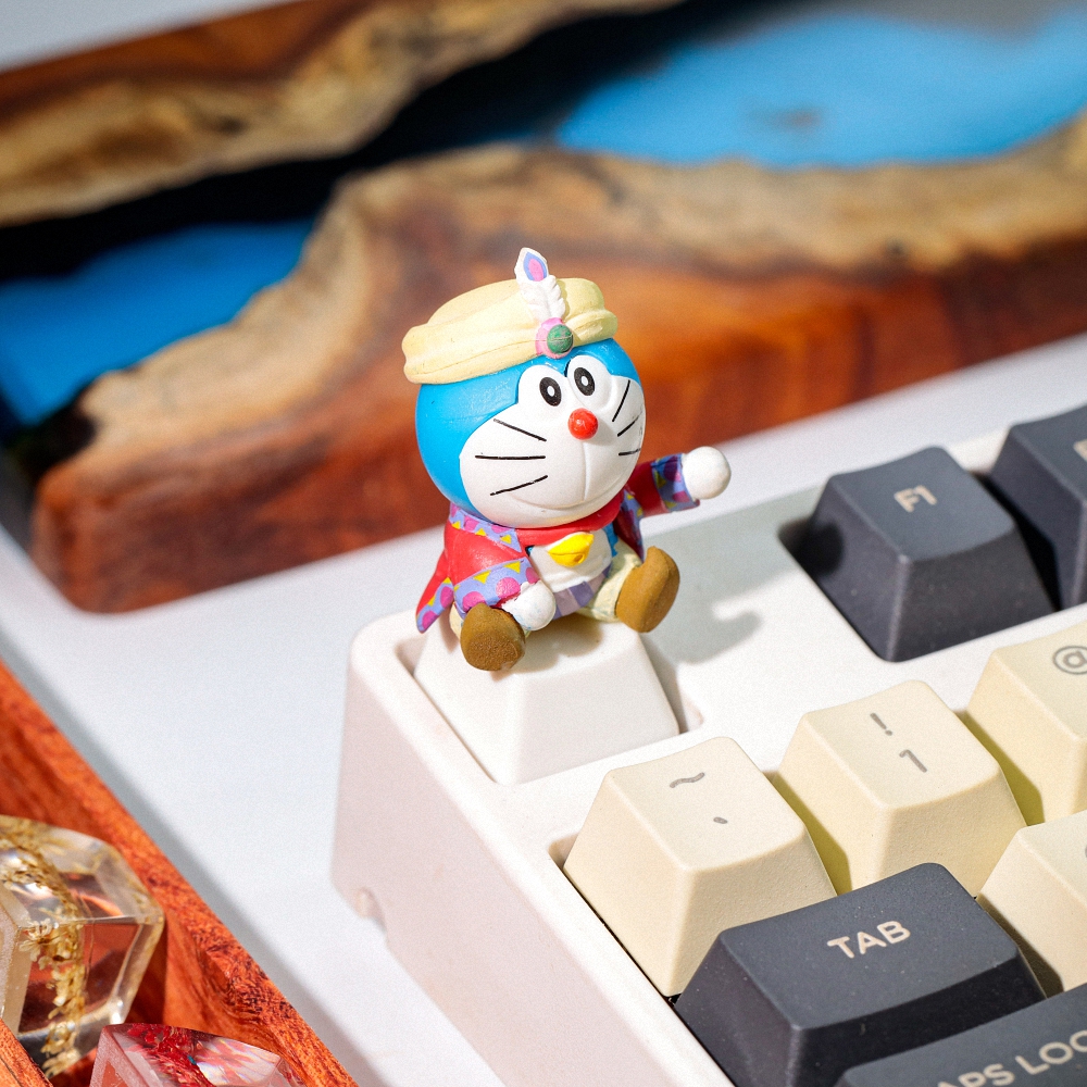 Doraemon Artisan Keycap Breakwooden 14