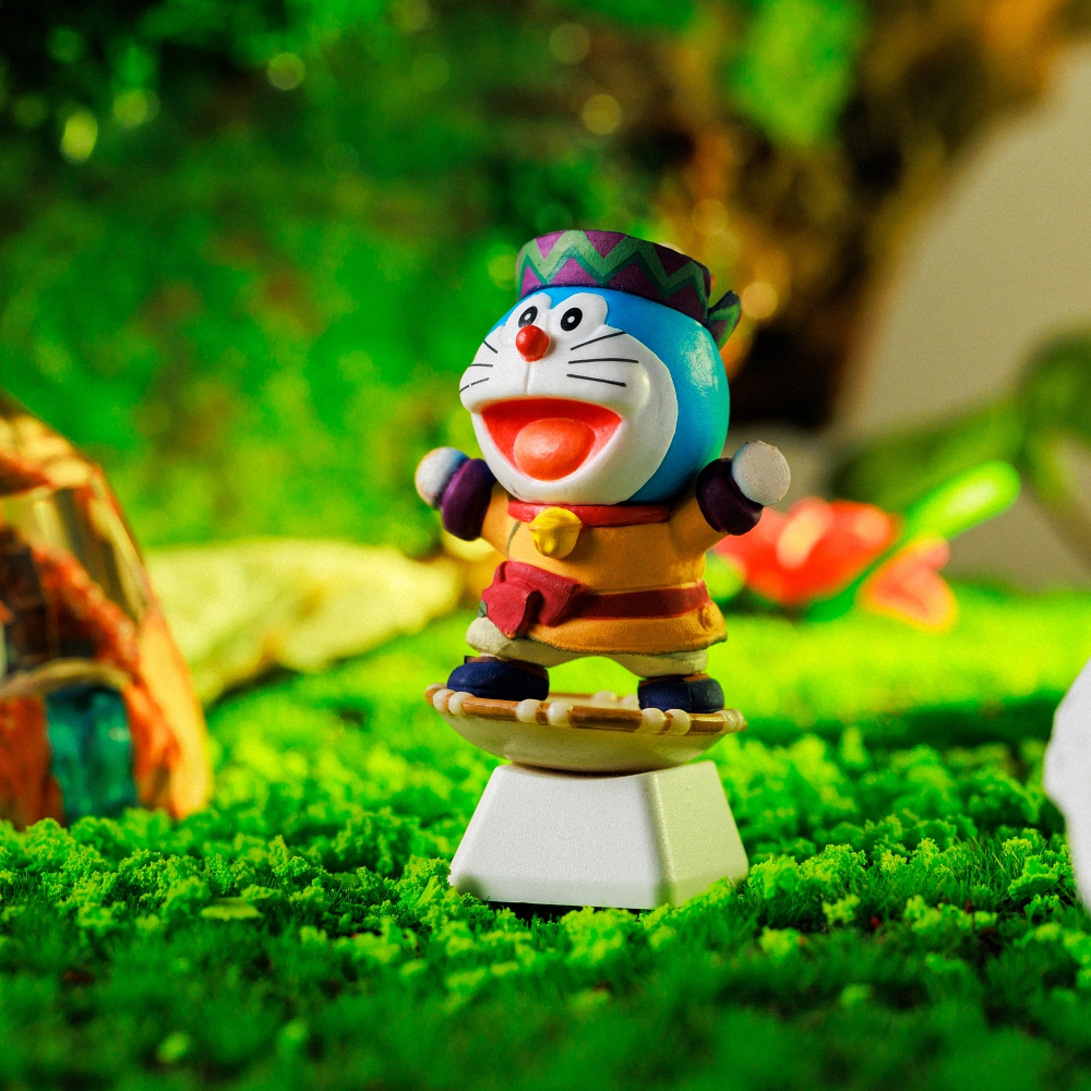 Doraemon Artisan Keycap Breakwooden 7