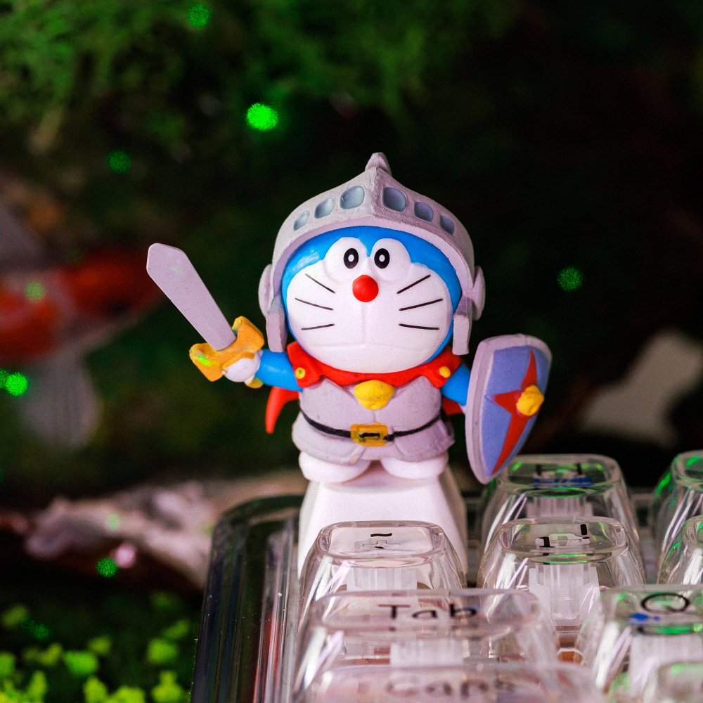 Doraemon Artisan Keycap Breakwooden 9