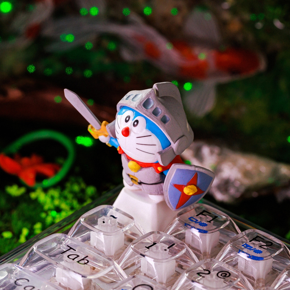 Doraemon Artisan Keycap Breakwooden 9