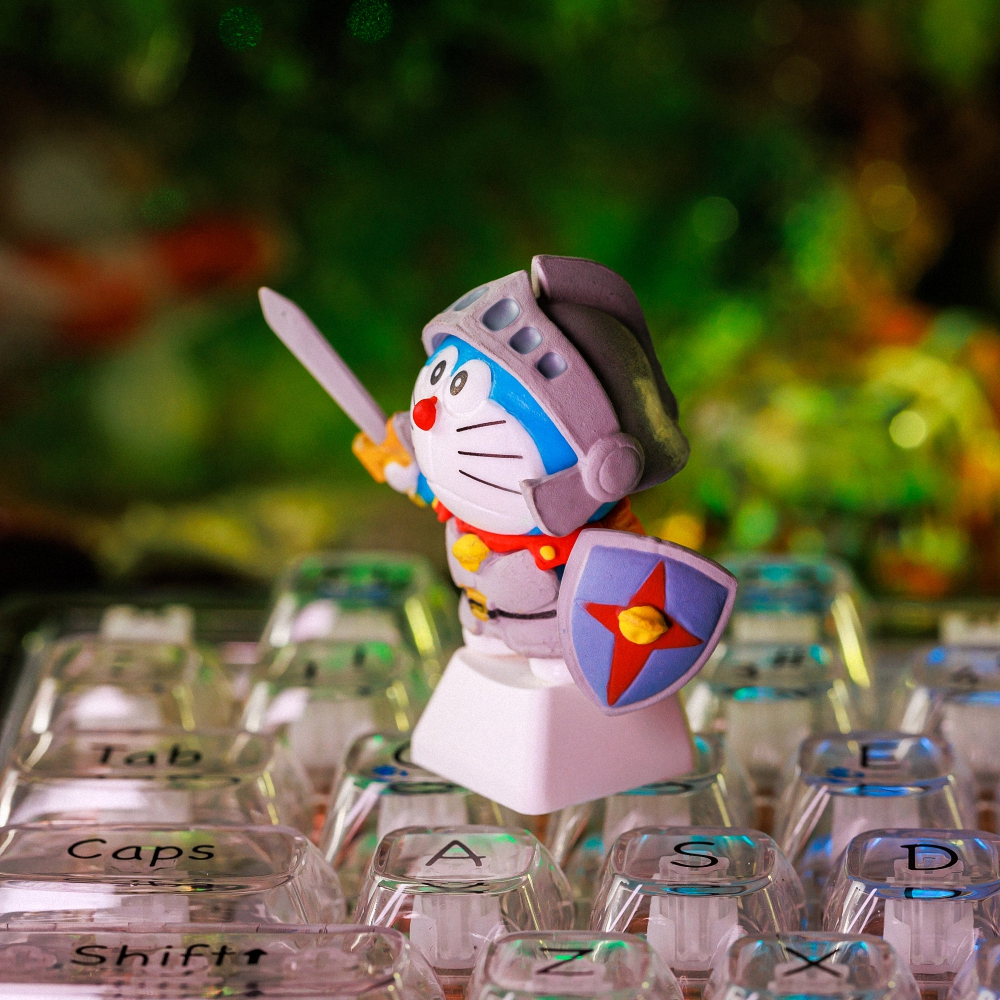 Doraemon Artisan Keycap Breakwooden 9