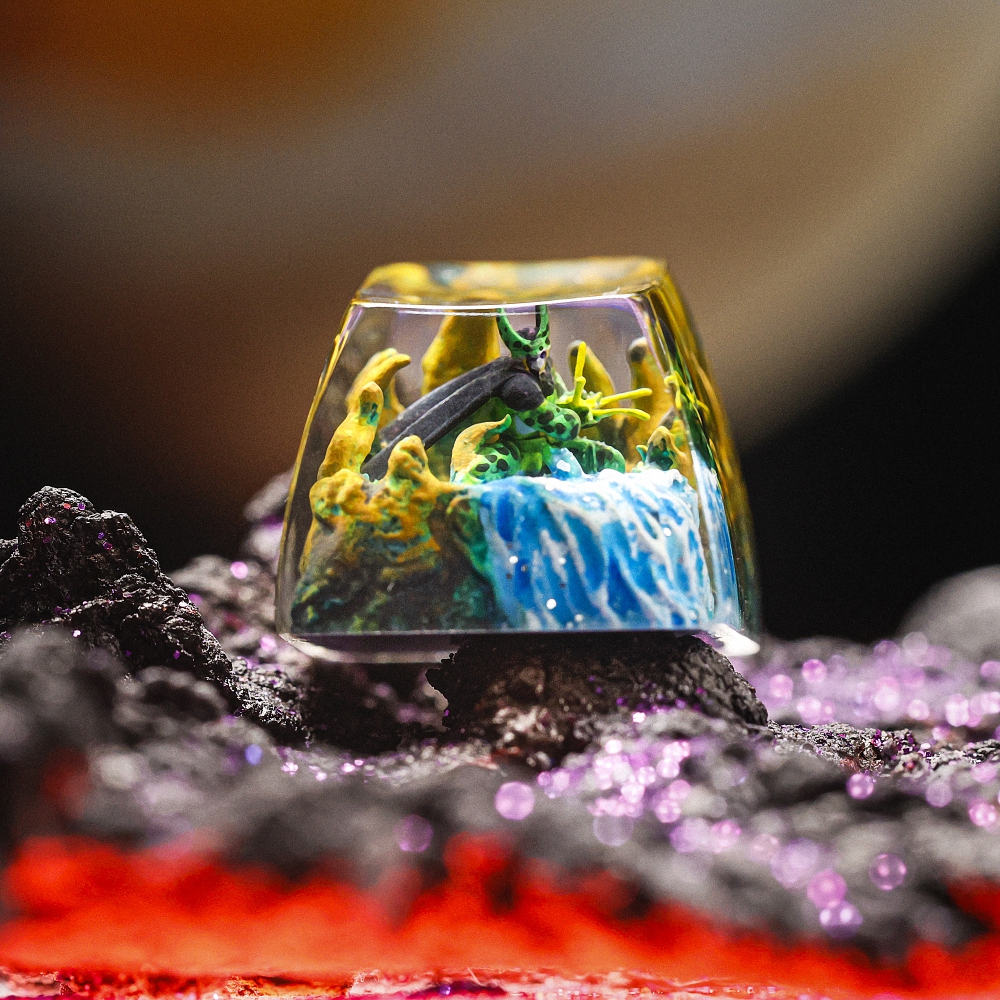 Dragonball - Cell Artisan Keycap Breakwooden 2