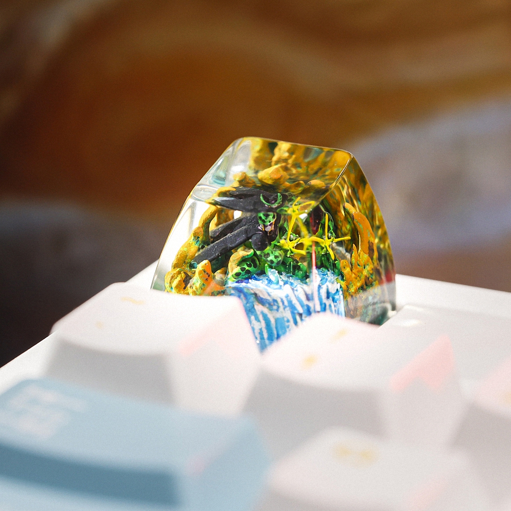 Dragonball - Cell Artisan Keycap Breakwooden 4