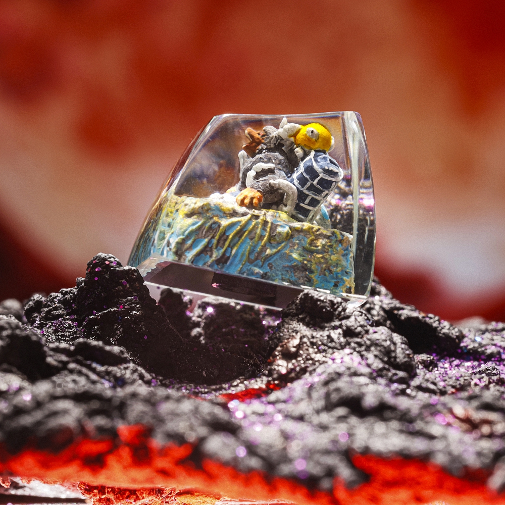 Dragonball - Oozaru Songoku Artisan Keycap Breakwooden 2