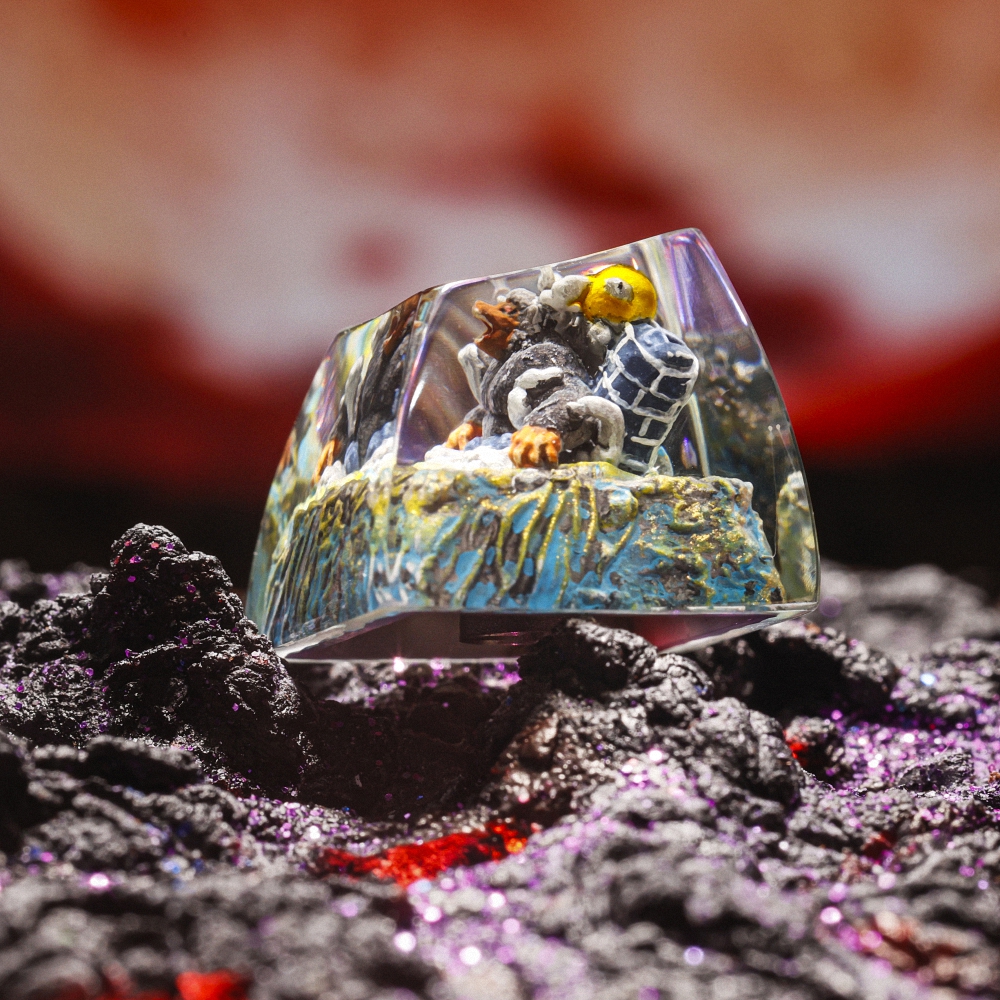 Dragonball - Oozaru Songoku Artisan Keycap Breakwooden 2