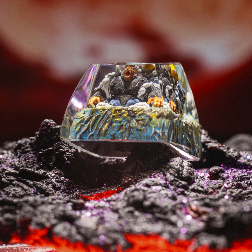 Dragonball - Oozaru Songoku Artisan Keycap Breakwooden 2