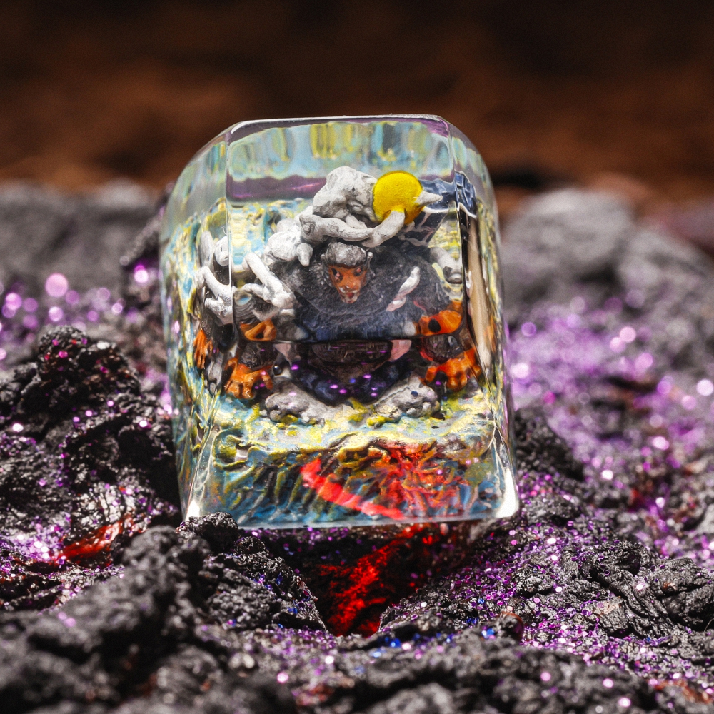 Dragonball - Oozaru Songoku Artisan Keycap Breakwooden 2