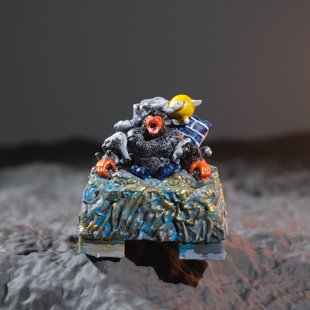 Dragonball - Oozaru Songoku Artisan Keycap Breakwooden 3