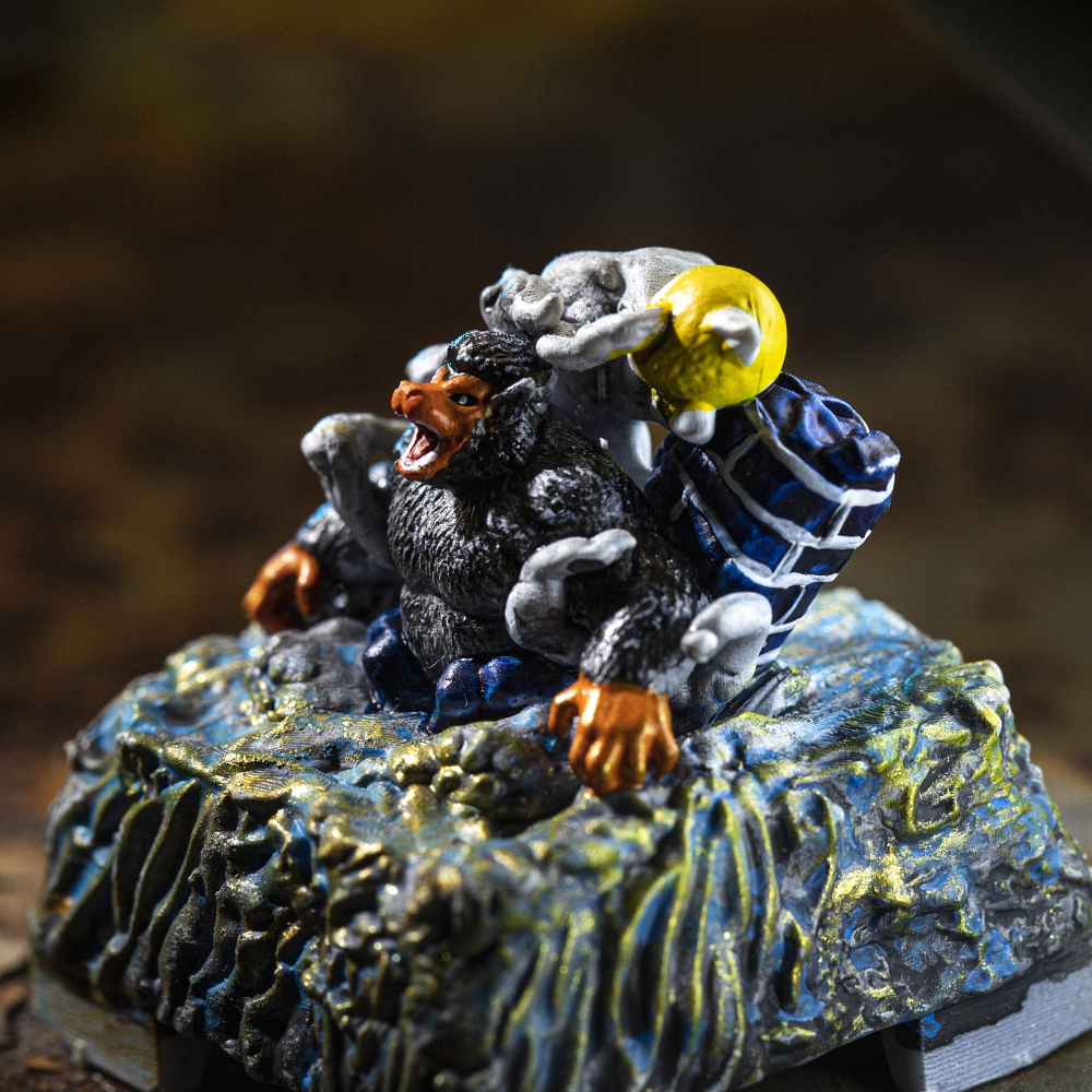 Dragonball - Oozaru Songoku Artisan Keycap Breakwooden 4