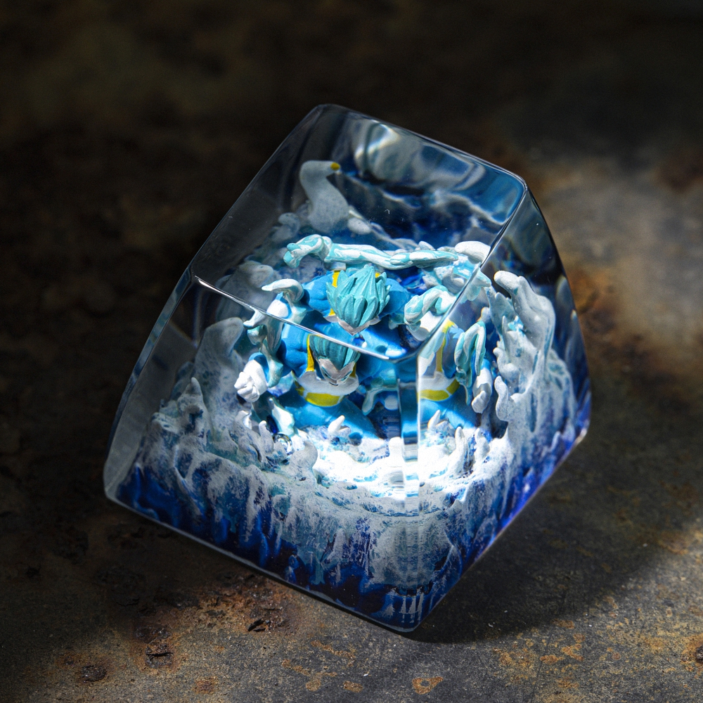 Dragonball - Vegeta Artisan Keycap Breakwooden