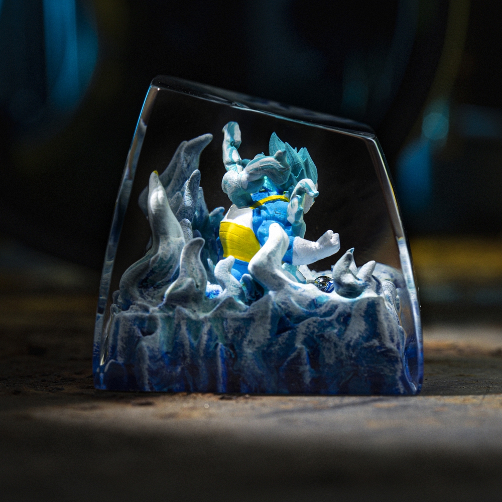 Dragonball - Vegeta Artisan Keycap Breakwooden