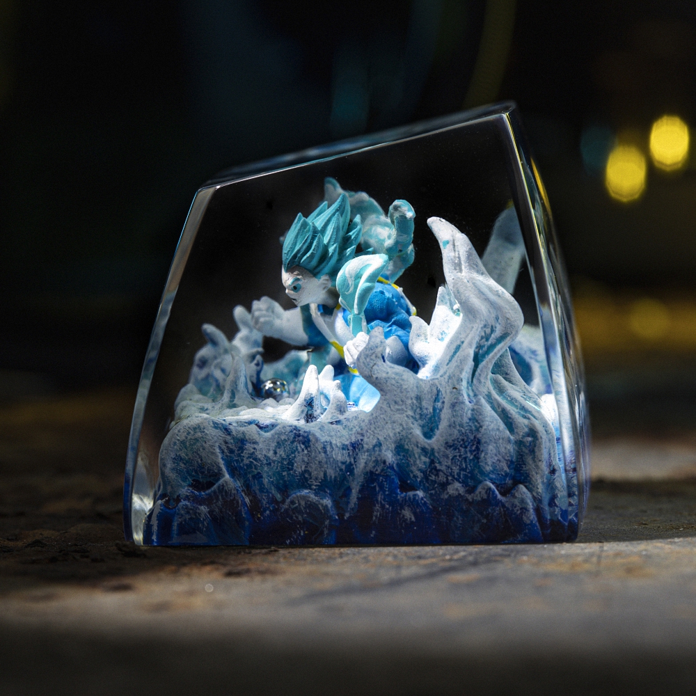 Dragonball - Vegeta Artisan Keycap Breakwooden