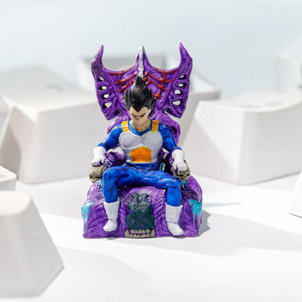 Dragonball - Vegeta Artisan Keycap Breakwooden 3