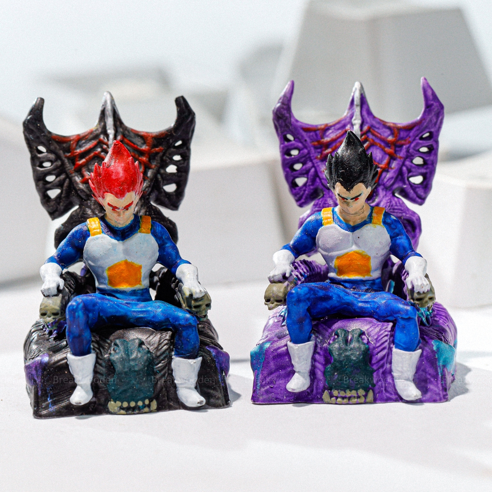 Dragonball - Vegeta Artisan Keycap Breakwooden 3
