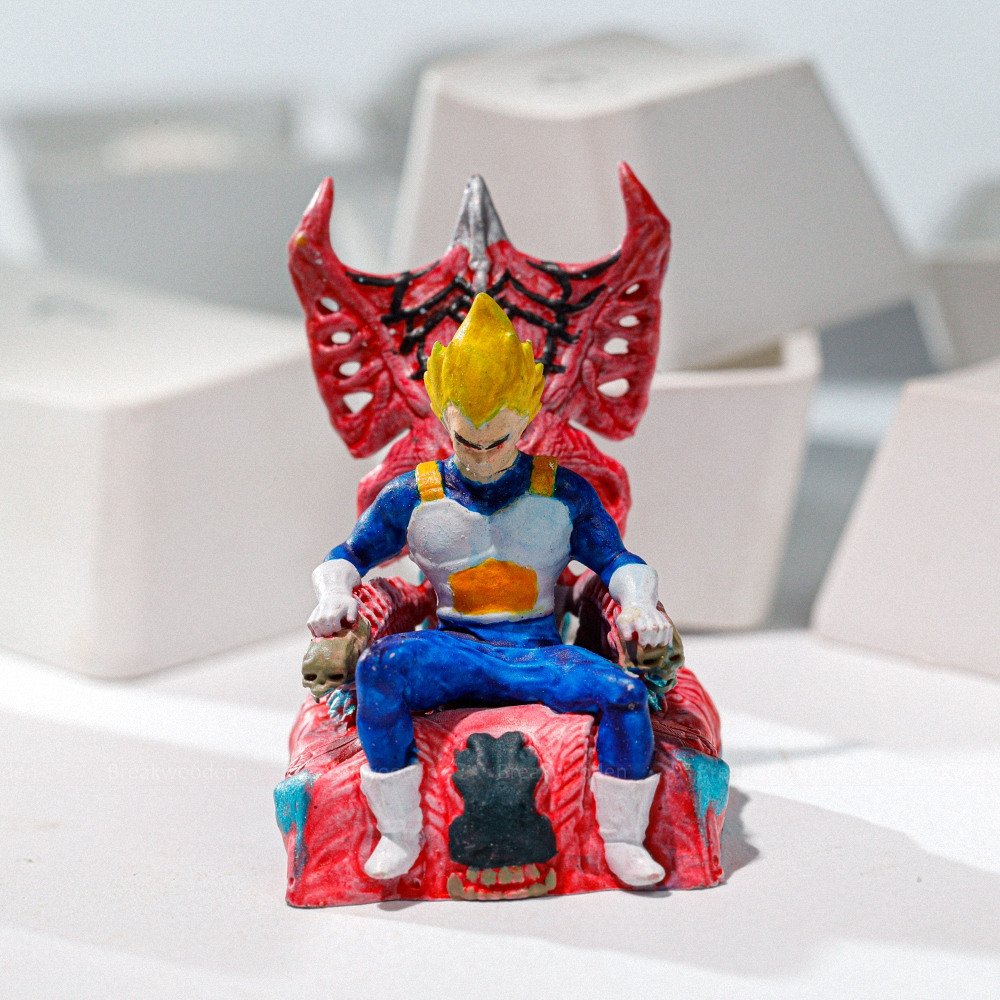 Dragonball - Vegeta Artisan Keycap Breakwooden 3