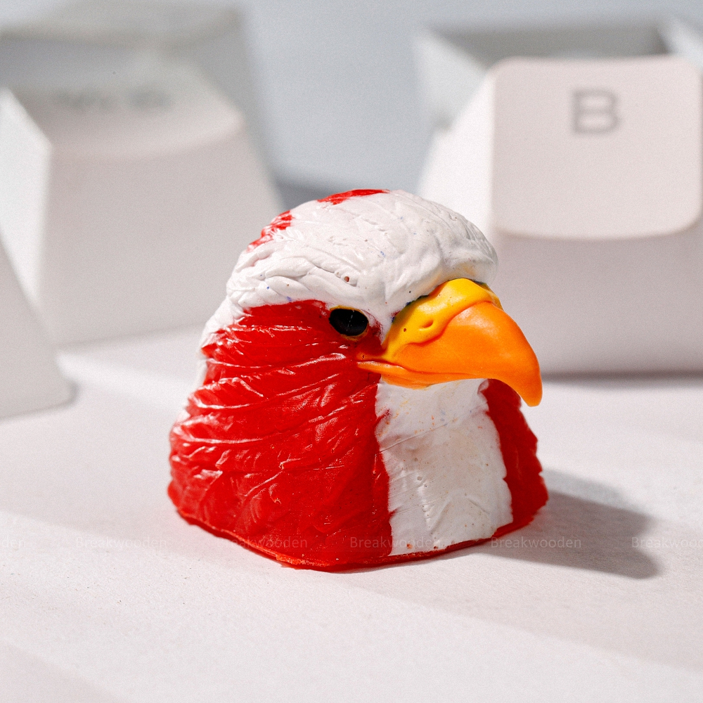 Eagle Artisan Keycap Breakwooden