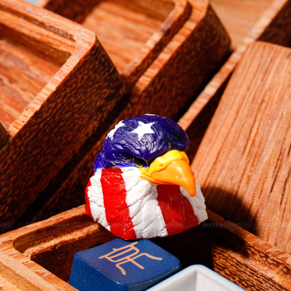 Eagle Artisan Keycap Breakwooden 2