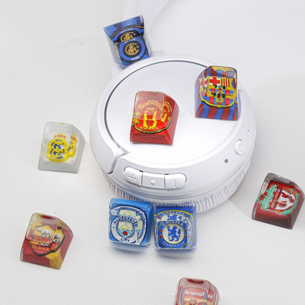 Football Club Artisan Keycap Breakwooden