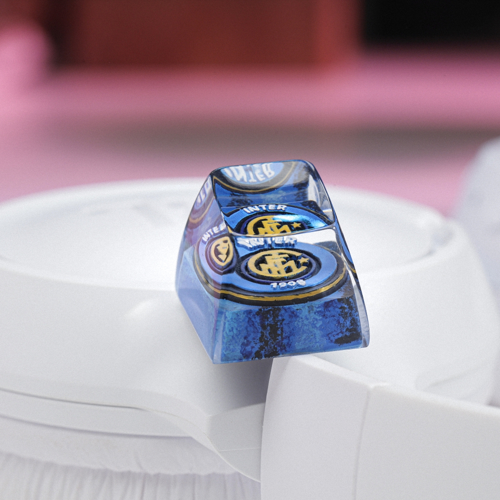 Football Club - Inter Milan Artisan Keycap Breakwooden 2