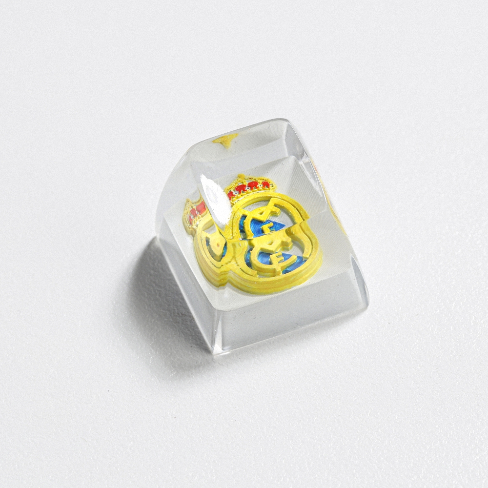 Football Club - Real Madrid Artisan Keycap Breakwooden 2