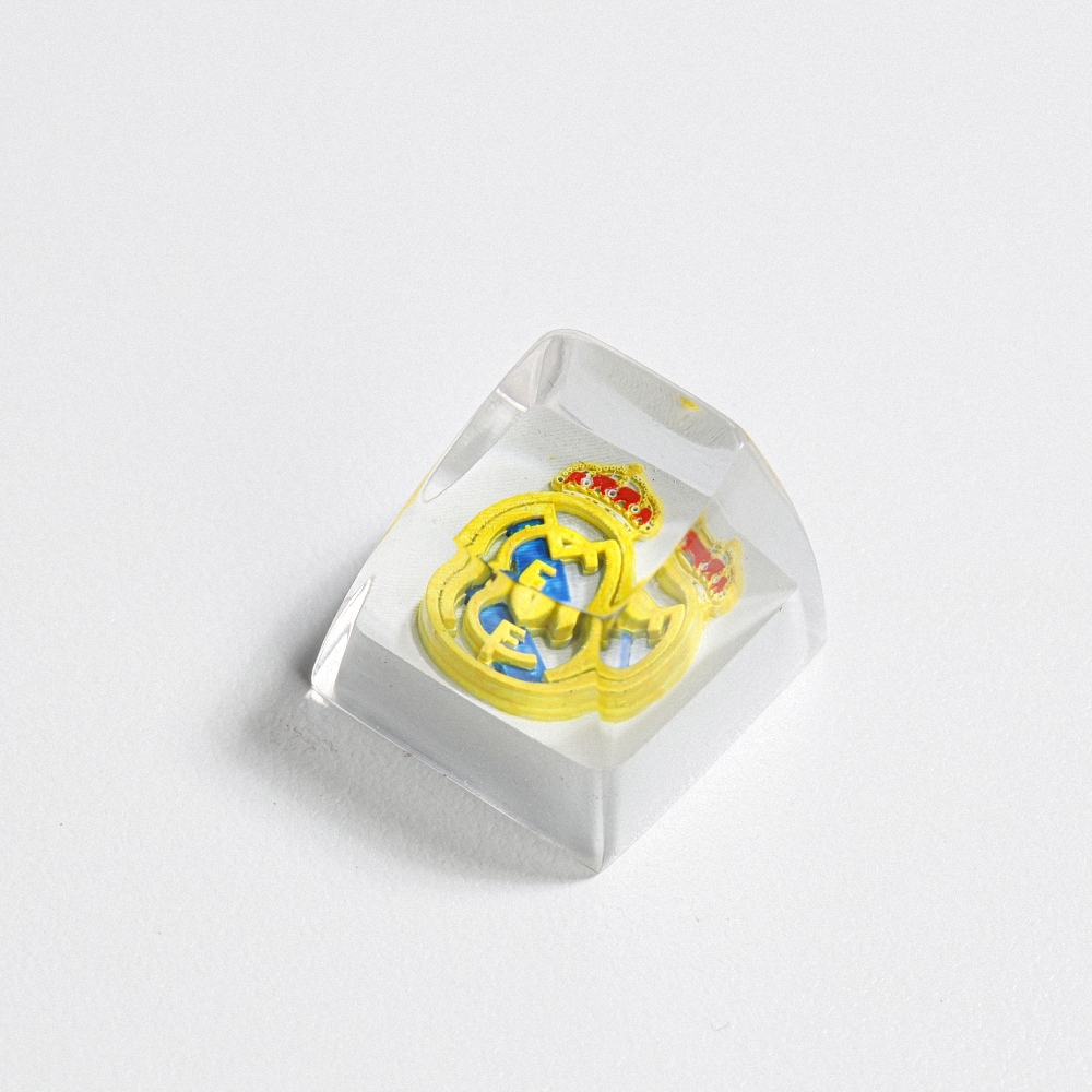 Football Club - Real Madrid Artisan Keycap Breakwooden 2