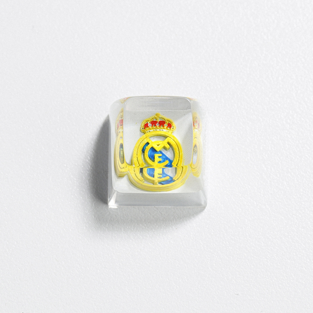 Football Club - Real Madrid Artisan Keycap Breakwooden 2