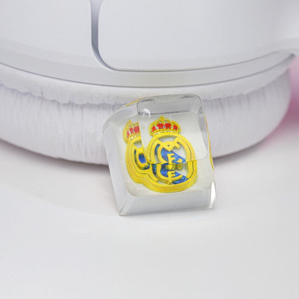 Football Club - Real Madrid Artisan Keycap Breakwooden 2