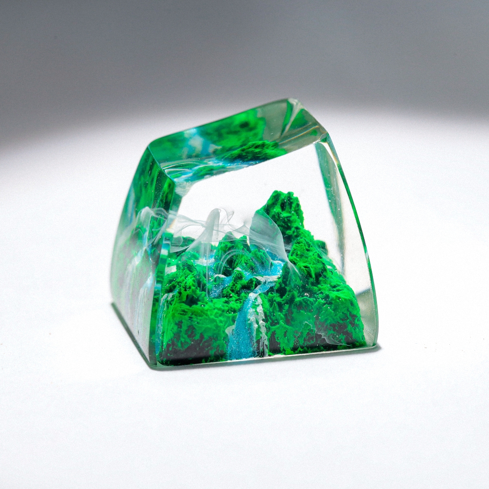 Forest Artisan Keycap Breakwooden 2