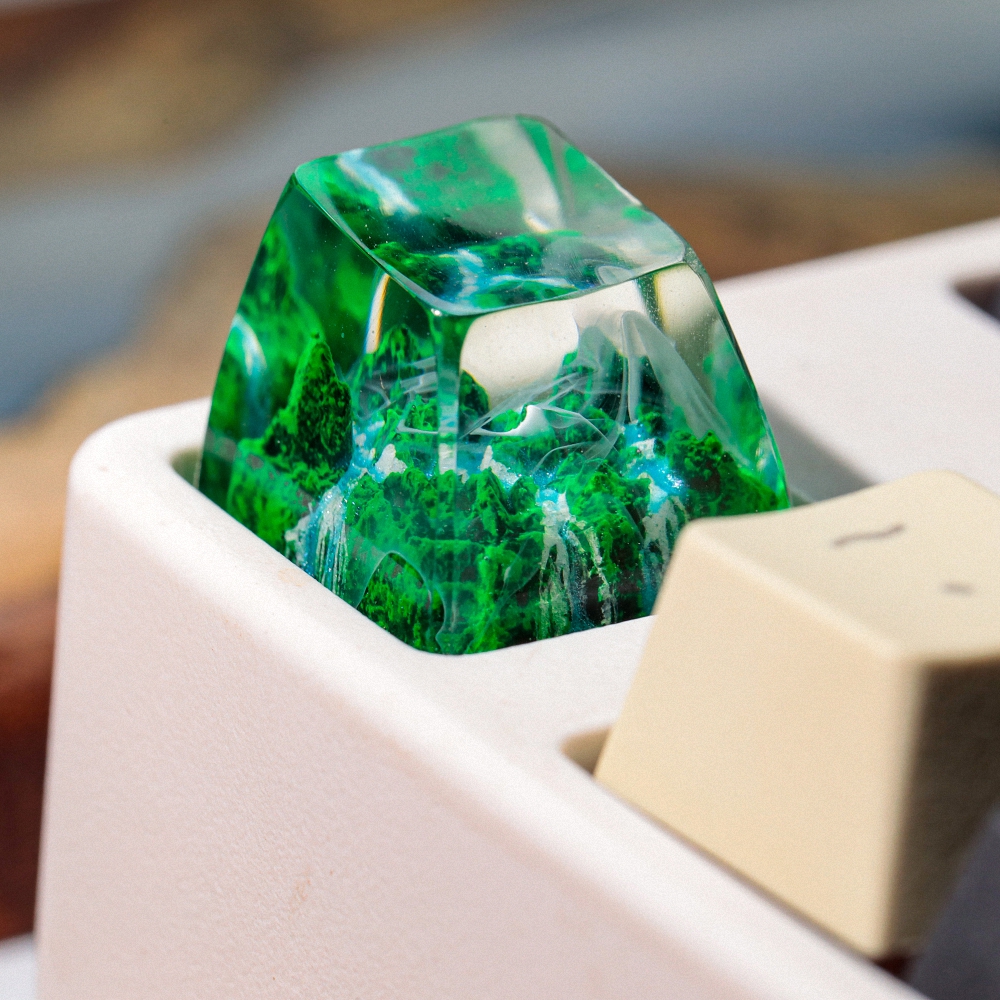 Forest Artisan Keycap Breakwooden 2