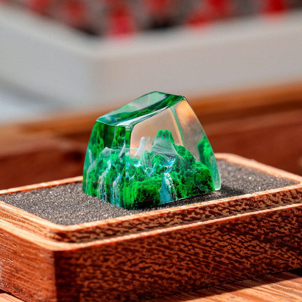 Forest Artisan Keycap Breakwooden 3