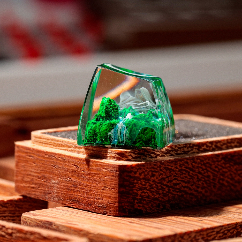 Forest Artisan Keycap Breakwooden 3